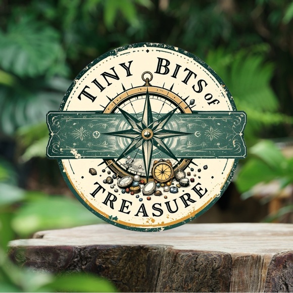 1800’s Bavarian broken china necklace with real pearl chain. - Picture 8 of 8